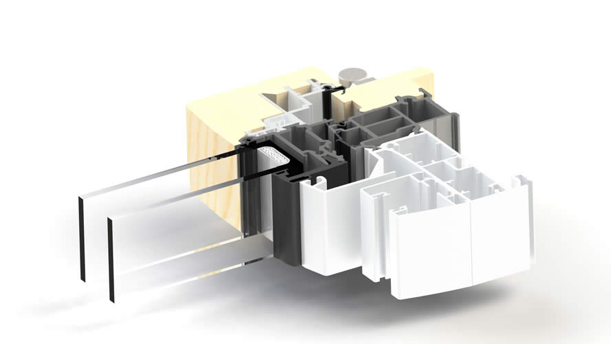 Fenêtre avec coulisse EPMi